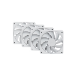 Korpusa dzesētājs Pack of 4 Hyte FA12 Case Fans 12cm White (FAN-HYTE-FA12-WW-4)
