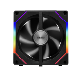 Ventilateur de boîtier Pack of 3 Gamdias Aeolus P2U RGB Case Fans 12cm Black (16302-03303-00000-G)
