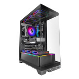 Datoru korpuss Mars Gaming MCPRISMA computer case Midi Tower Black (TACMARS-MCPRISMA)