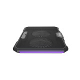 Dzesēšanas paliktnis klēpjdatoram FURY GUNBAI G3 RGB BLACK (NFC-2375)