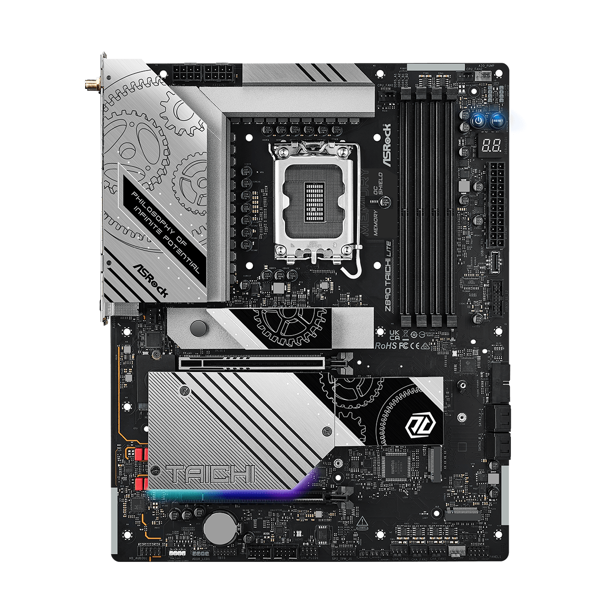 Pamatplate Asrock Z890 TAICHI LITE - foto 2