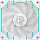 Korpusa dzesētājs Gamemax Tornado T12 Argb 12cm White (9501-0101R0076)