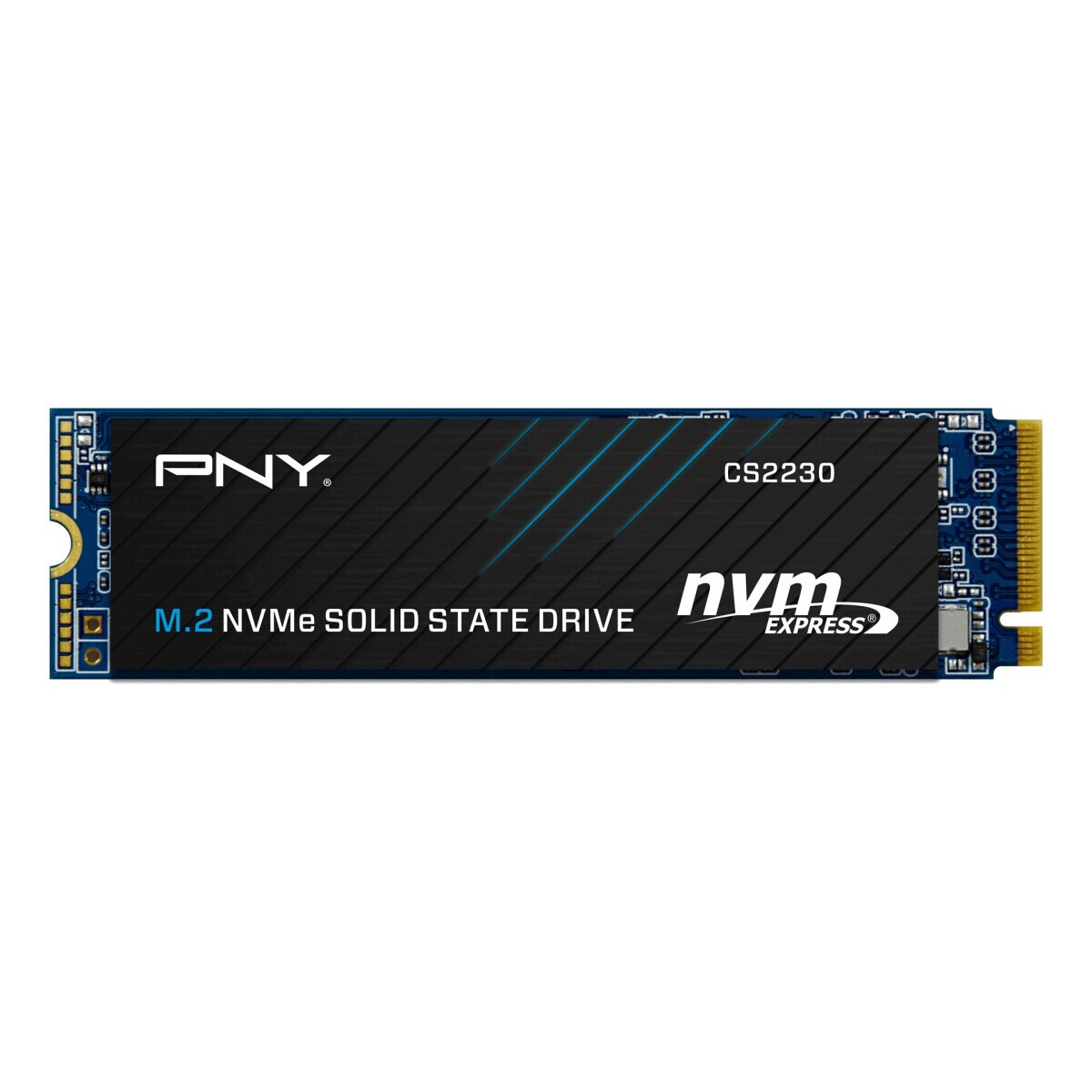 SSD PNY CS2230 500GB M.2 NVMe 3D NAND Black (M280CS2230-500-RB)