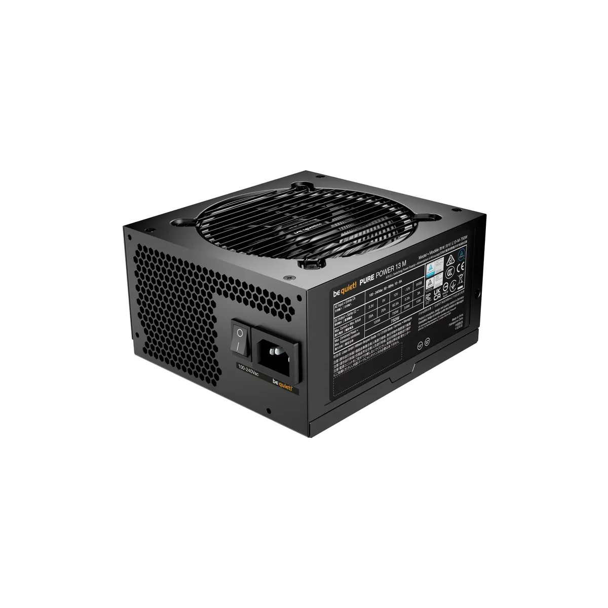 Bloc dalimentation Be Quiet Pure Power PRO 13 1200W Black (BP029EU) - photo 2