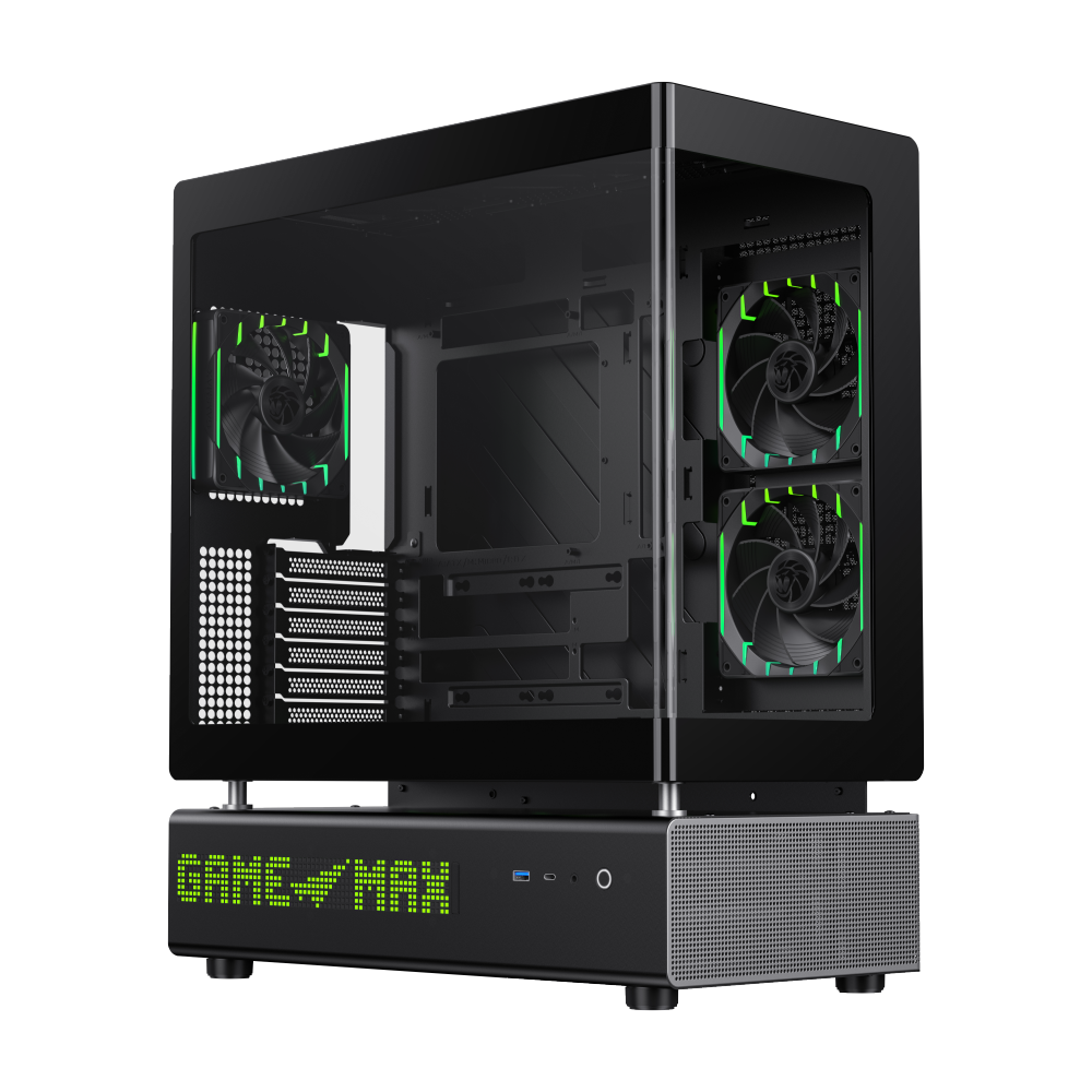 Datoru korpuss Gamemax N90 Mid Tower Black (1118-3090R0002)