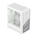 Datoru korpuss Gamemax Aeris 330 Mesh Mini Tower White (1117-3709R0002)