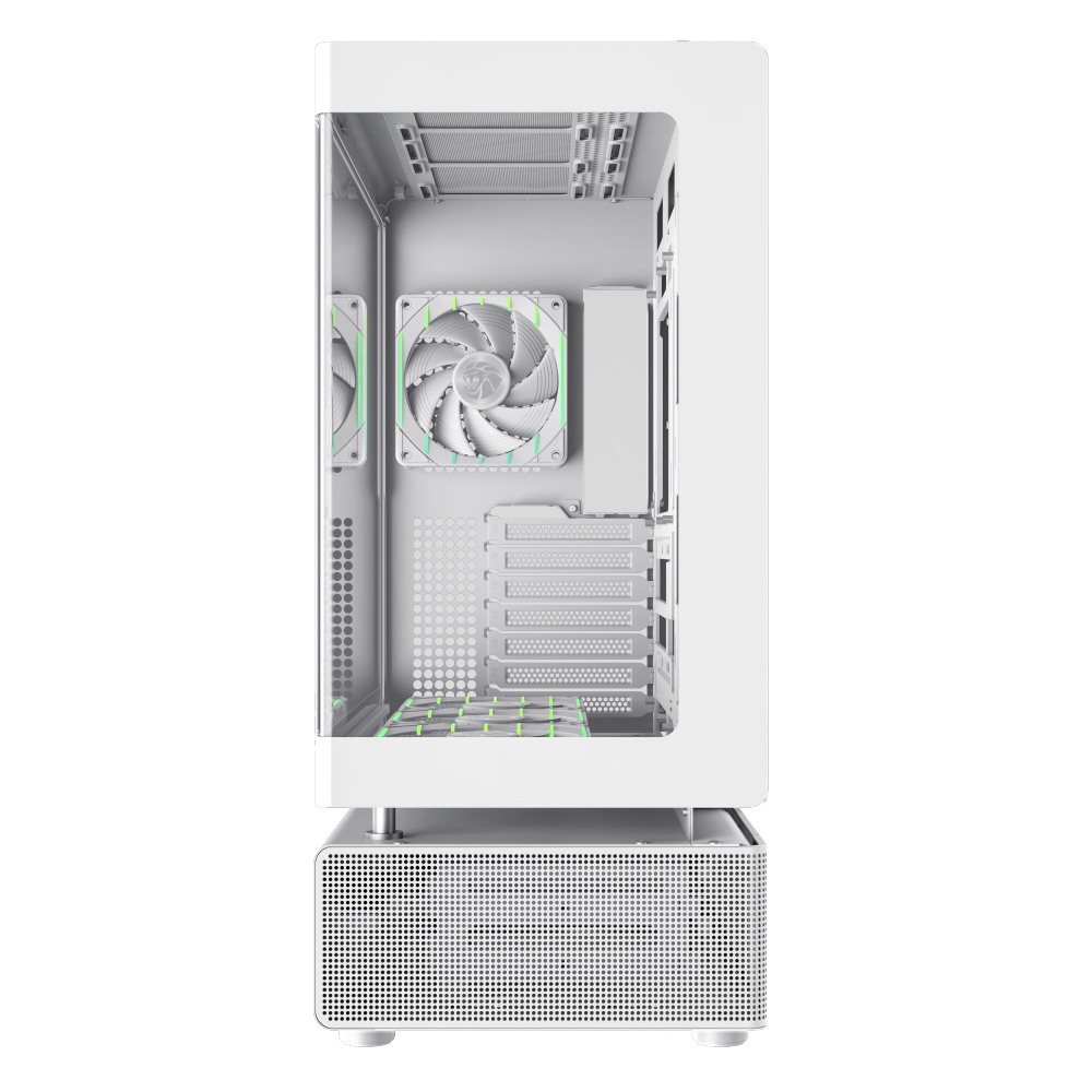 Datoru korpuss Gamemax N90 Midi-Tower White (1118-3090R0001) - foto 2