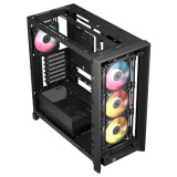 Datoru korpuss CORSAIR FRAME 4000D LCD RS Midi Tower Black (CC-9011326-WW)
