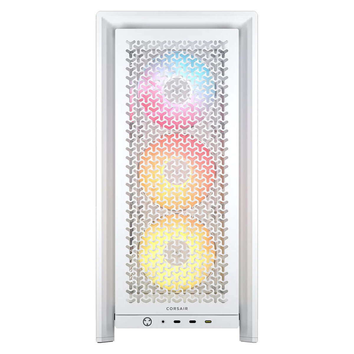 Boitiers PC CORSAIR FRAME 4000D LCD RS Midi Tower White (CC-9011327-WW) - photo 4