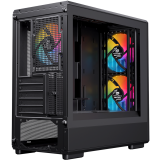 Boitiers PC Einarex PM400 Midi Tower Black EXCS-PM-400R-B