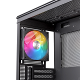 Boitiers PC Einarex PM400 Midi Tower Black EXCS-PM-400R-B