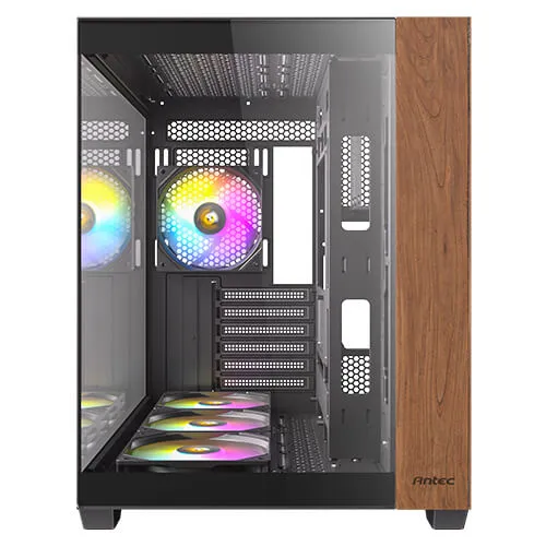 Datoru korpuss Antec CX800 Wood RGB Black (0-761345-10137-0) - foto 3