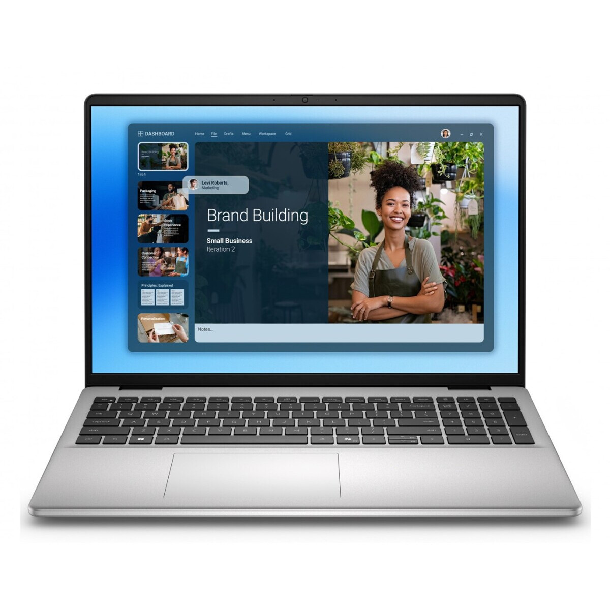 Portatīvais dators DELL DC16251 Intel Core 5 120U 16" 16GB 512GB Silver (DC16251_RPLU-R_004)