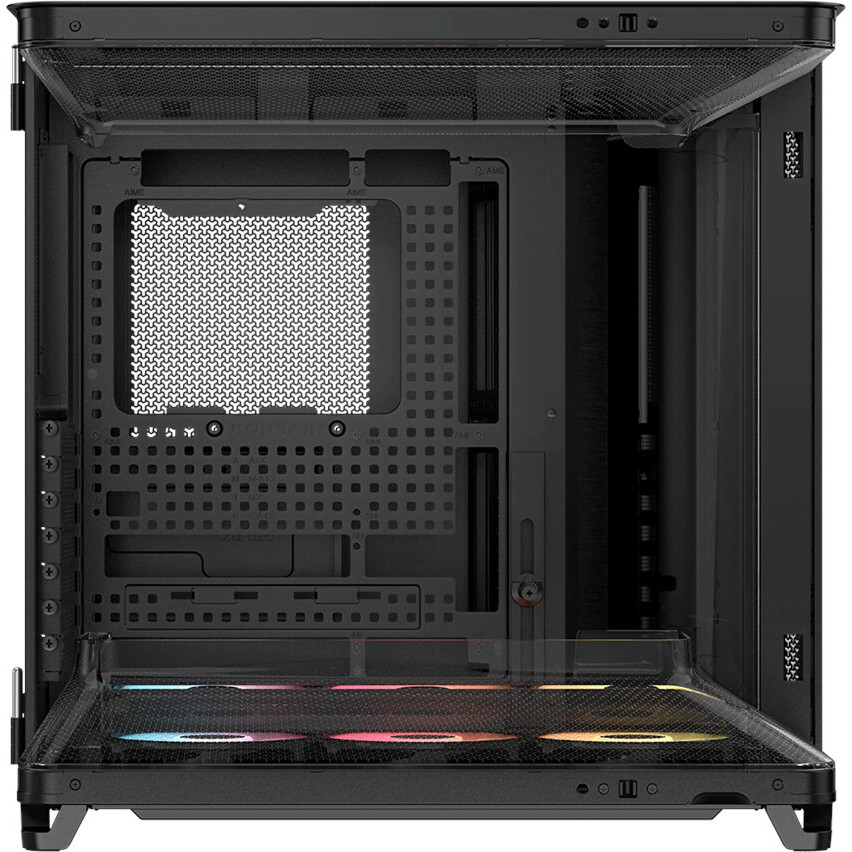 Datoru korpuss Corsair AIR 5400 LX-R RGB iCUE LINK Midi Tower Black (CC-9011320-WW) - foto 3