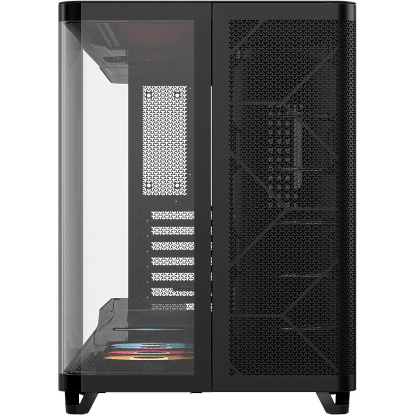 Datoru korpuss Corsair AIR 5400 LX-R RGB iCUE LINK Midi Tower Black (CC-9011320-WW) - foto 5
