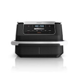fryer Ninja AF550EU fryer Double 6.6L 2470W Black and Silver