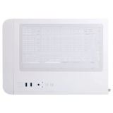 Datoru korpuss 1stPlayer UView 5 RGB Micro ATX White (6977916592216)