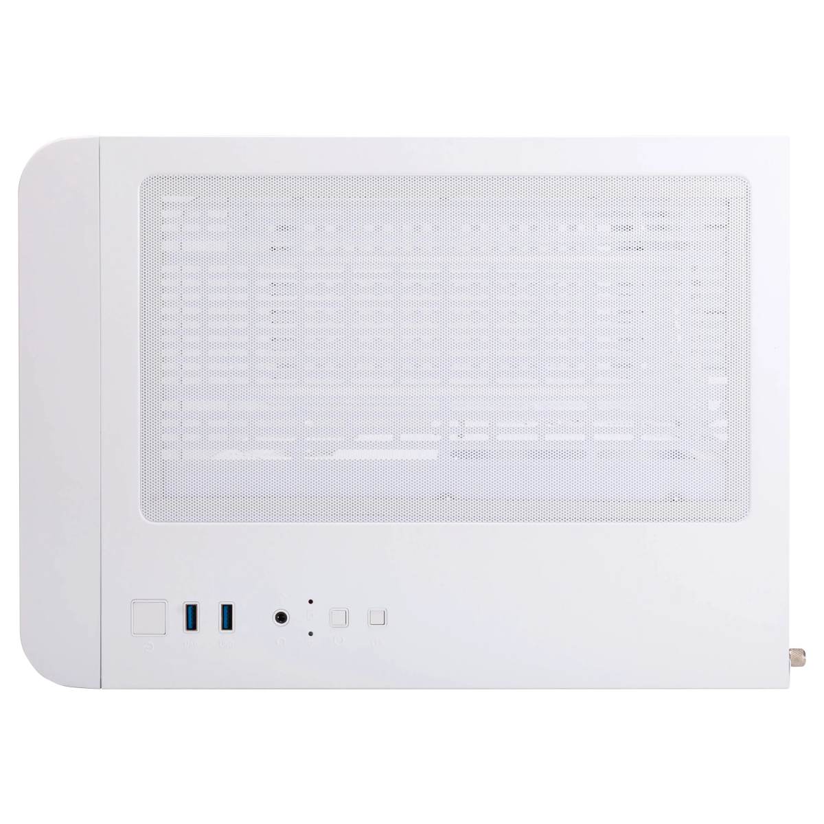 Datoru korpuss 1stPlayer UView 5 RGB Micro ATX White - 6977916592216 - foto 2