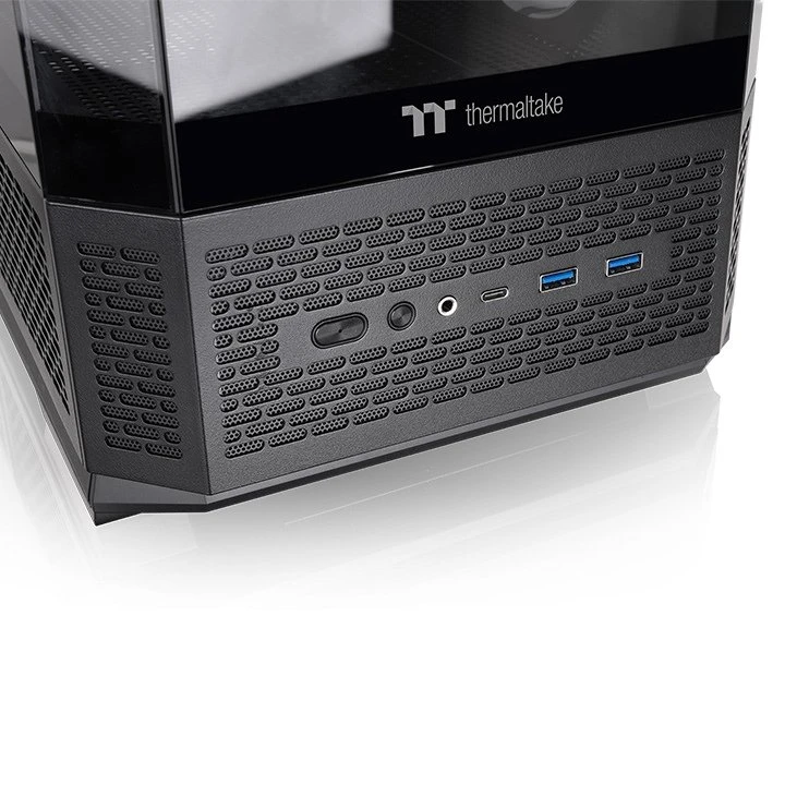 Datoru korpuss Thermaltake View 370 TG ARGB Midi Tower Black (CA-11N-00M1WN-00)
