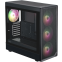 Boitiers PC 1stPlayer AU8 RGB Black - AU8-BK - photo 2
