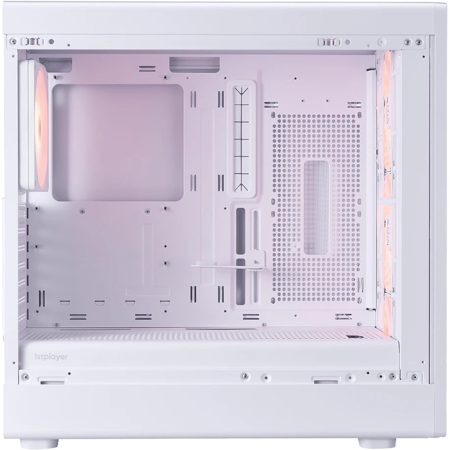 Boitiers PC 1stPlayer AU8 RGB White - AU8-WH - photo 5
