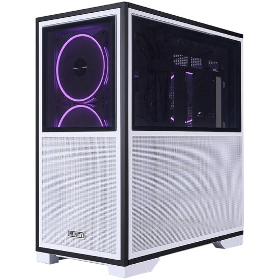 Boitiers PC 1stPlayer IF8 ARGB White - IF8-WH - photo 3