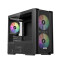 Boitiers PC 1stPlayer AU6 ARGB Micro ATX Black (AU6-BK-2FA7-14-2FA7R-1FA7)