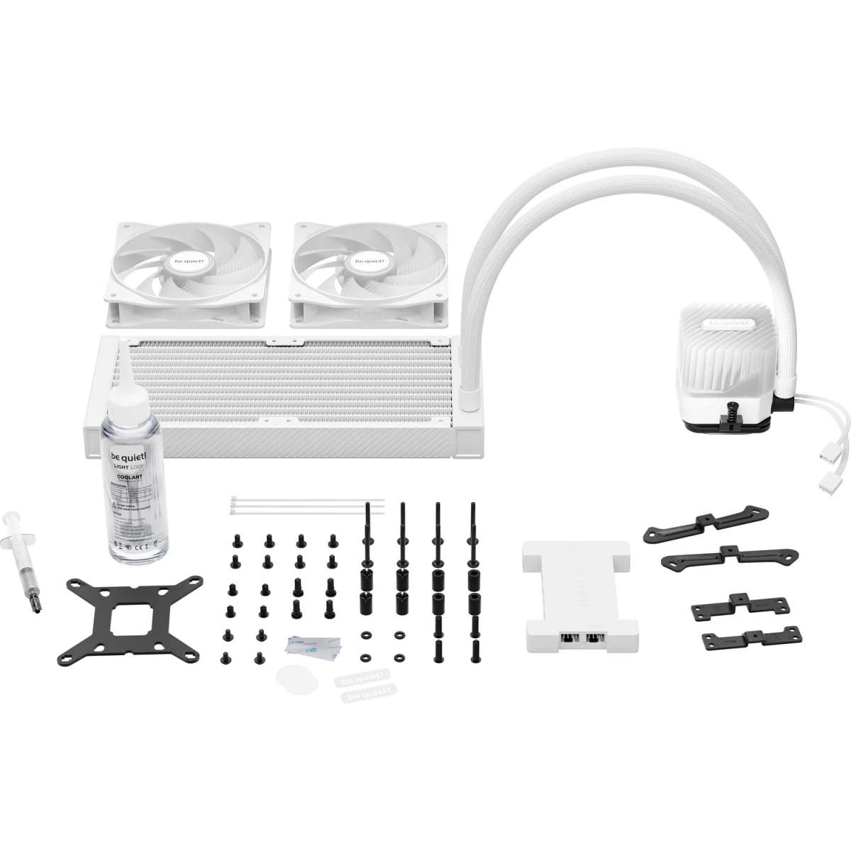 Ūdens dzesētājs be quiet Light Loop RGB White (BW021) - foto 4