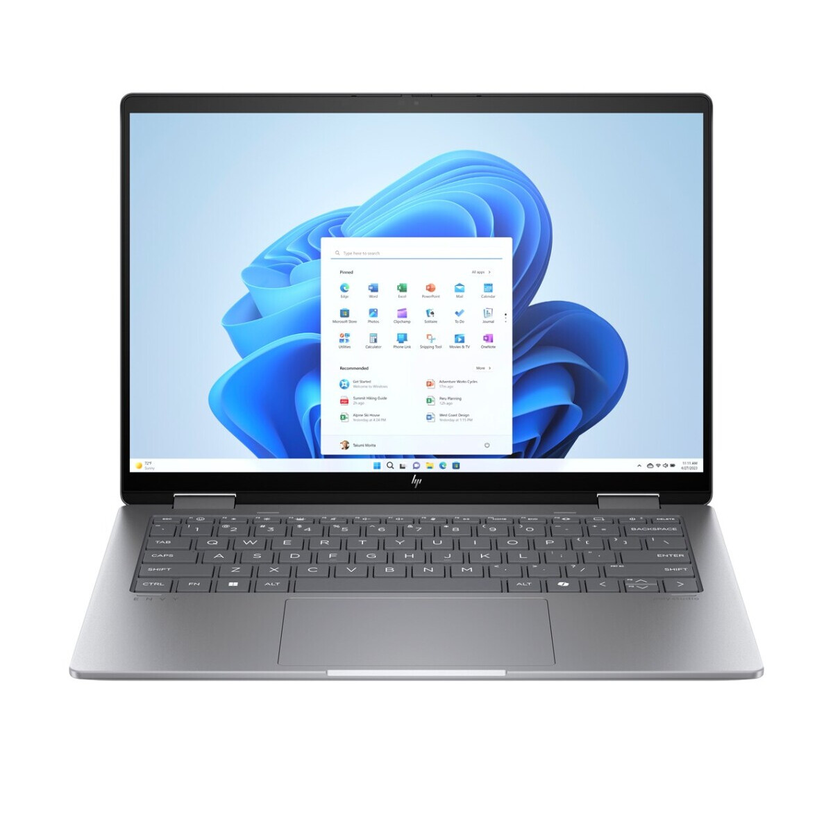 Portatīvais dators HP Envy x360 14-fa0016nw Ryzen 7 8840HS 14"WUXGA 16GB 512GB Silver (B4MA9EA)