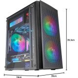 Boitiers PC Mars Gaming MC300 RGB