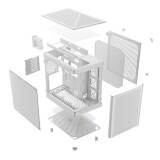 Boitiers PC Gamdias Neso P1 White (NESO P1 WW)