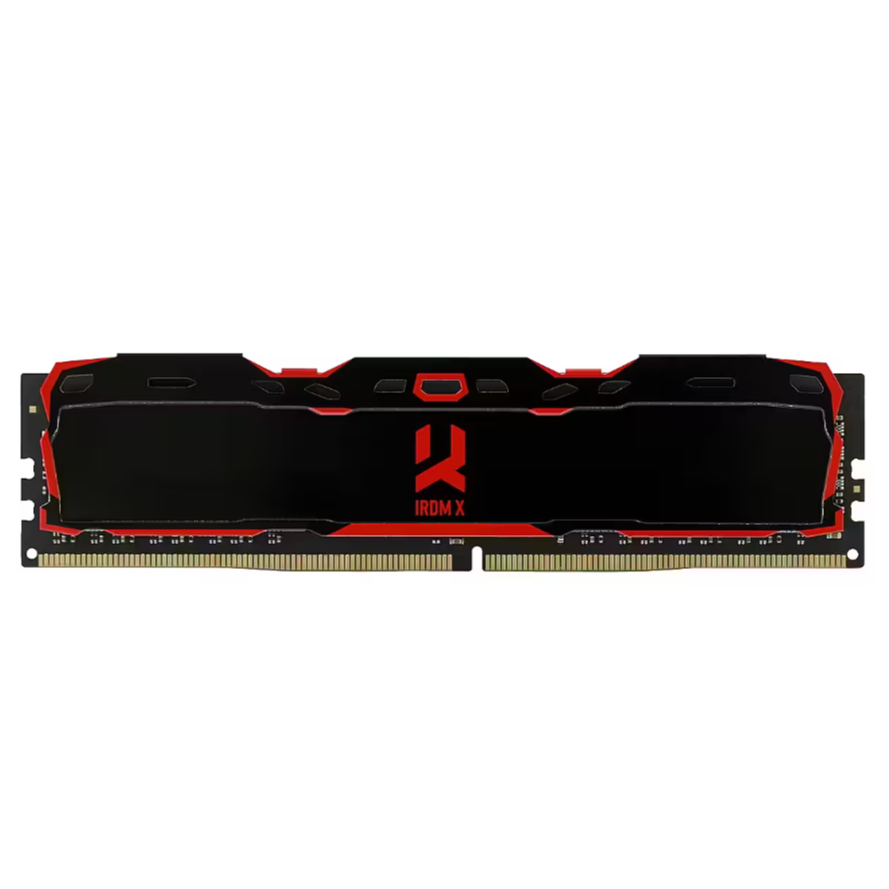 Operatīvā atmiņa GOODRAM DDR4 16GB 3200MHz Black and Red (IR-X3200D464L16SA/16G)