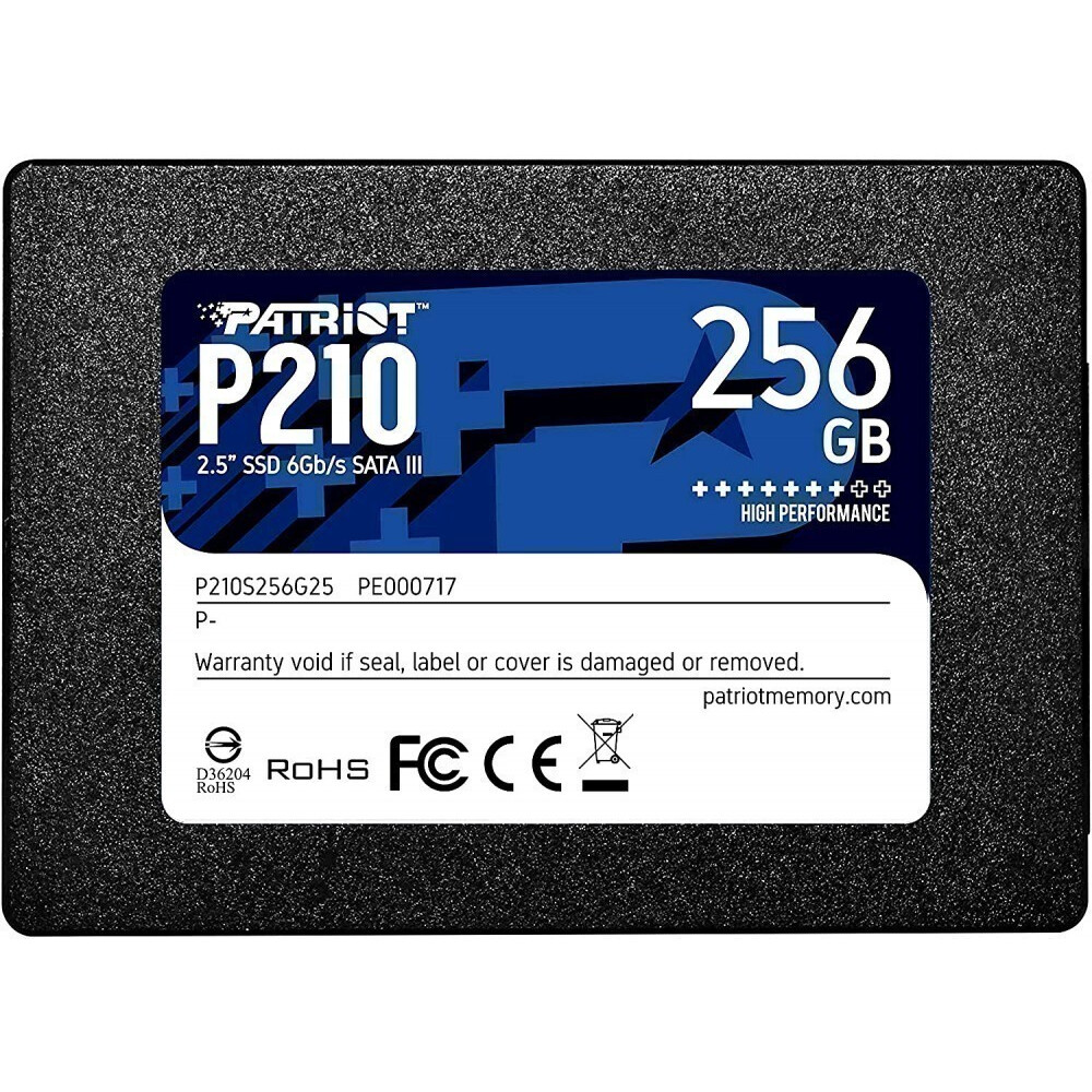 SSD interne 256GB Patriot P210 (P210S256G25)