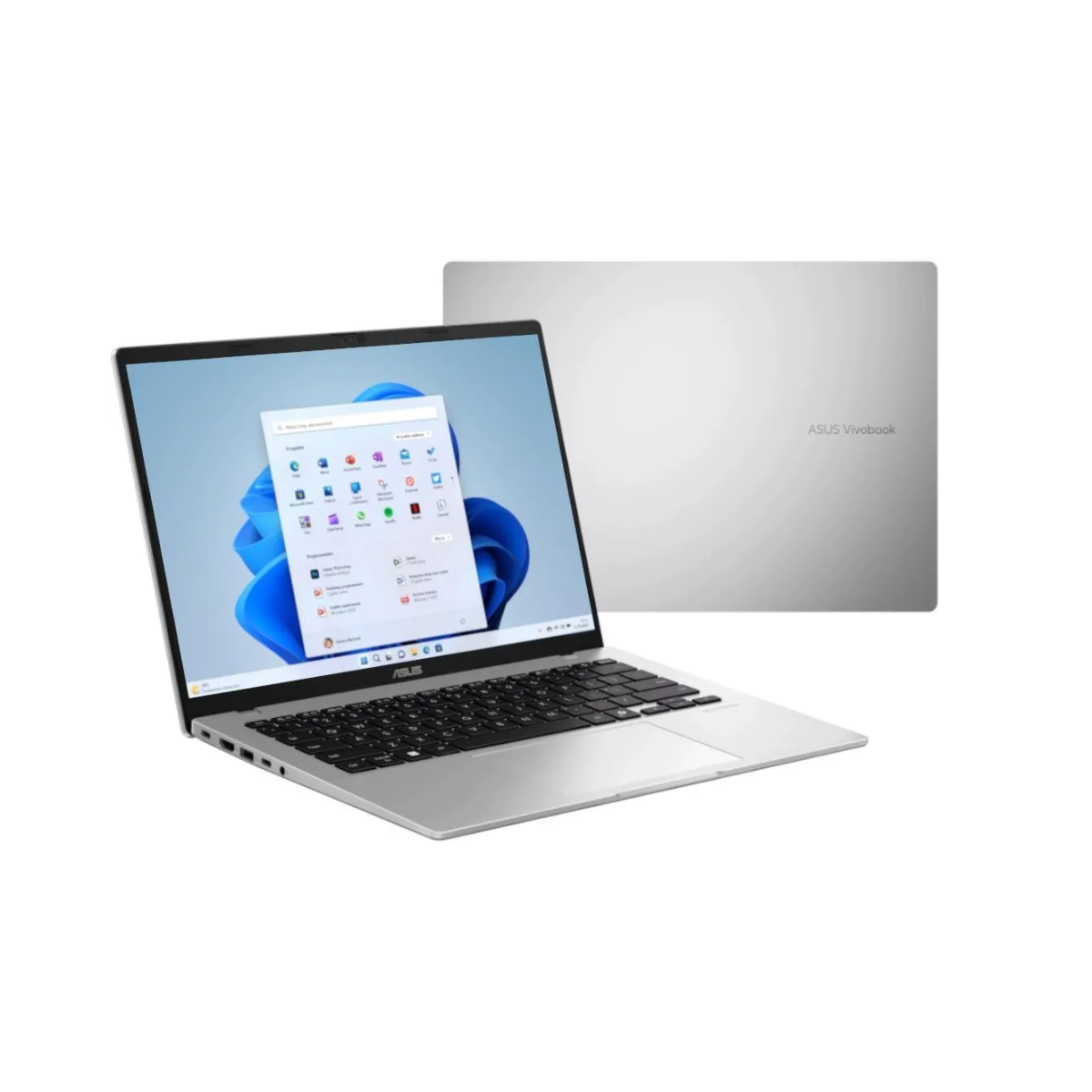 Portatīvais dators ASUS Vivobook 14 M1407GA-LY012W Ryzen AI 7 445 14.0" 16GB 512GB Silver