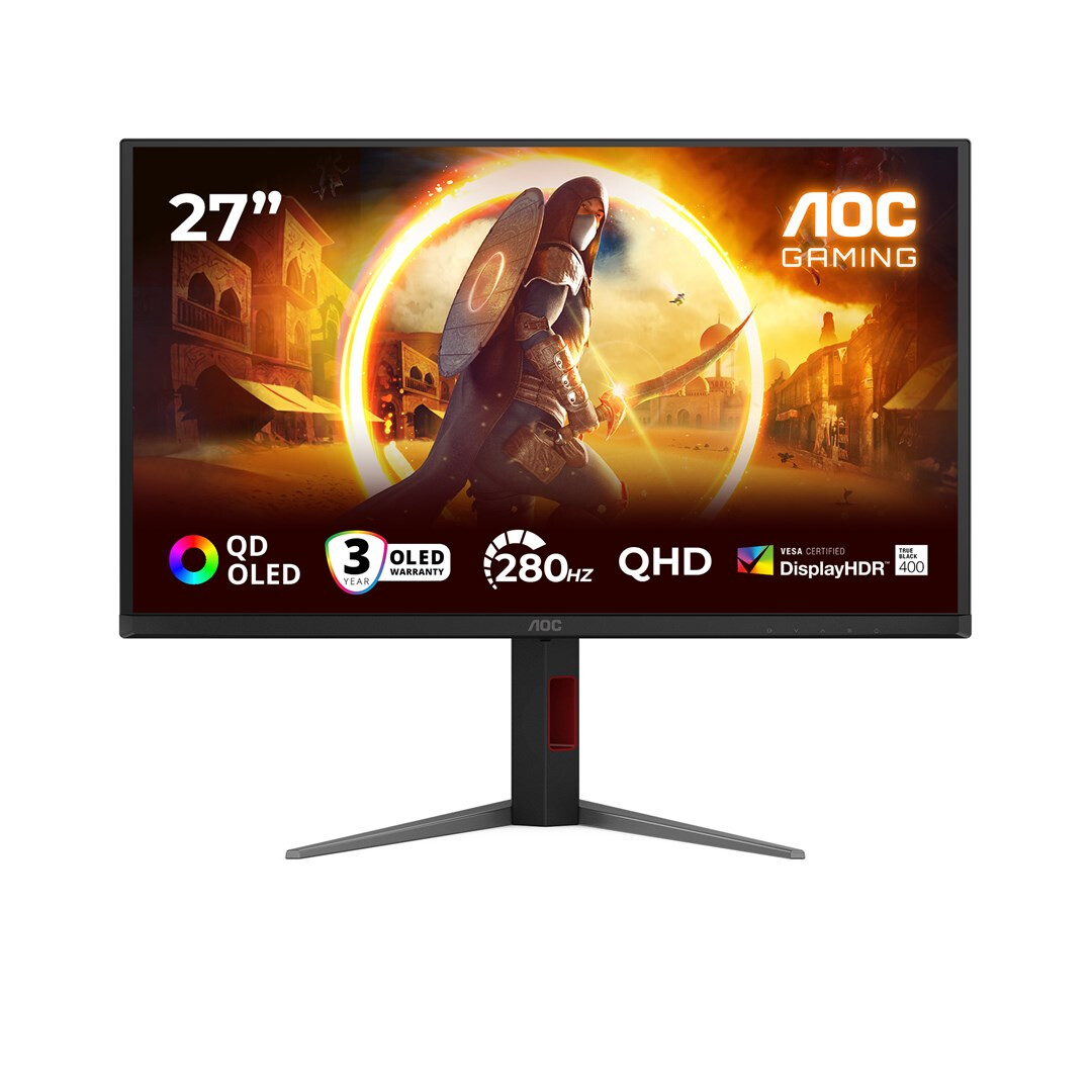 Monitors AOC G4 27" Black and Red Q27G4ZD