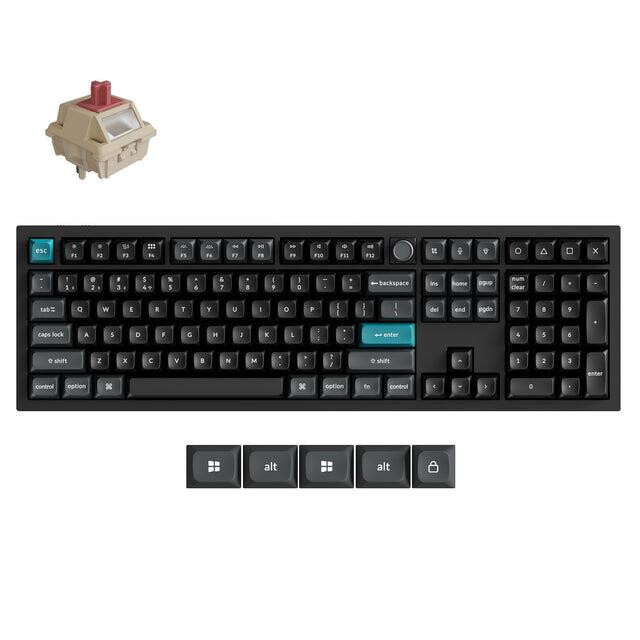 Tastatūra KEYCHRON WRL Q6 ULTRA/BLACK (Q6U-M1)