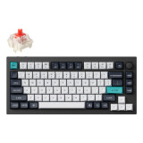 Tastatūra KEYCHRON WRL Q1 MAX RGB/CARBON BLACK (Q1M-M1)