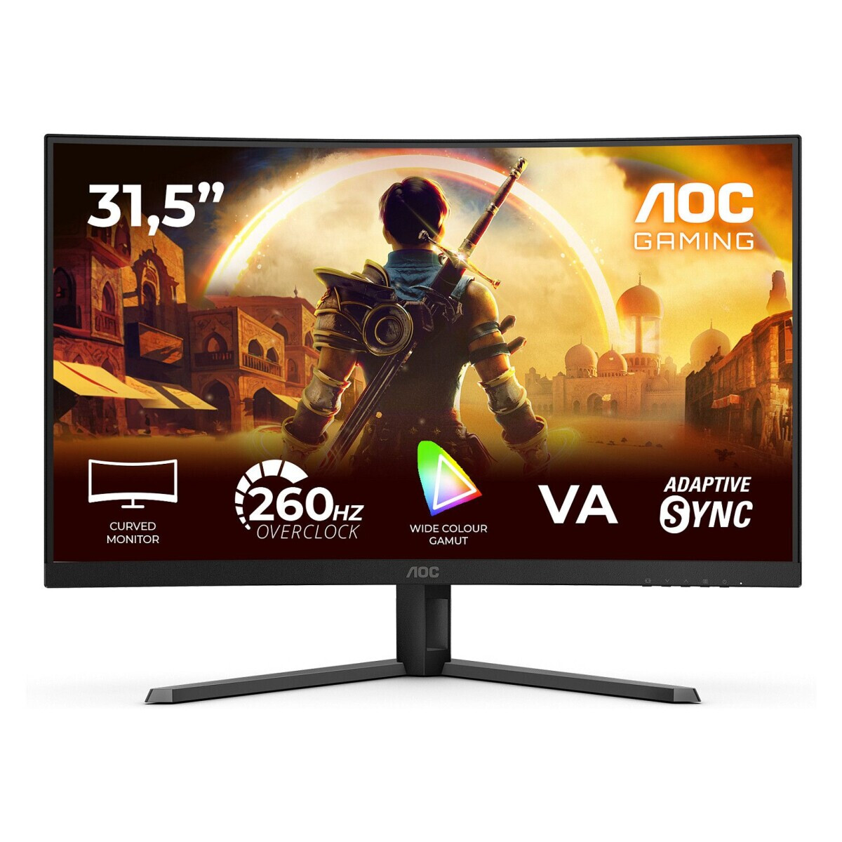 Monitors AOC C32G42ZE 31.5" Black
