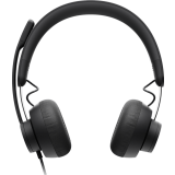 Casque Logitech Zone Wired Teams Graphite (981-000870)