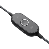 Casque Logitech Zone Wired Teams Graphite (981-000870)
