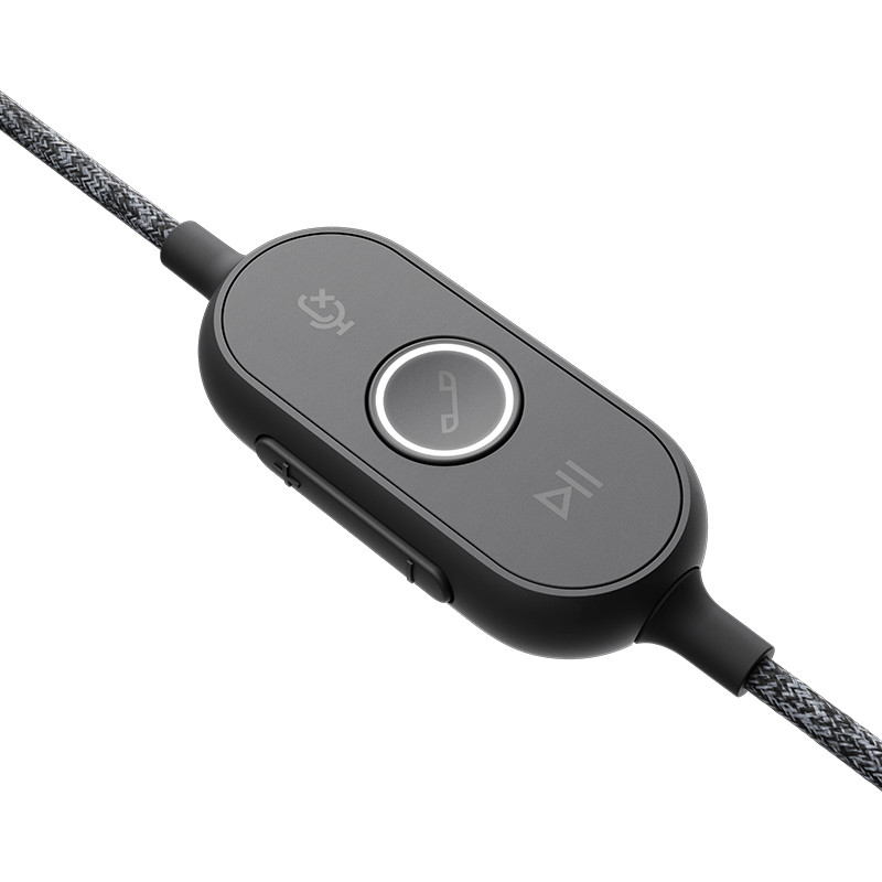 Casque Logitech Zone Wired Teams Graphite (981-000870) - photo 4