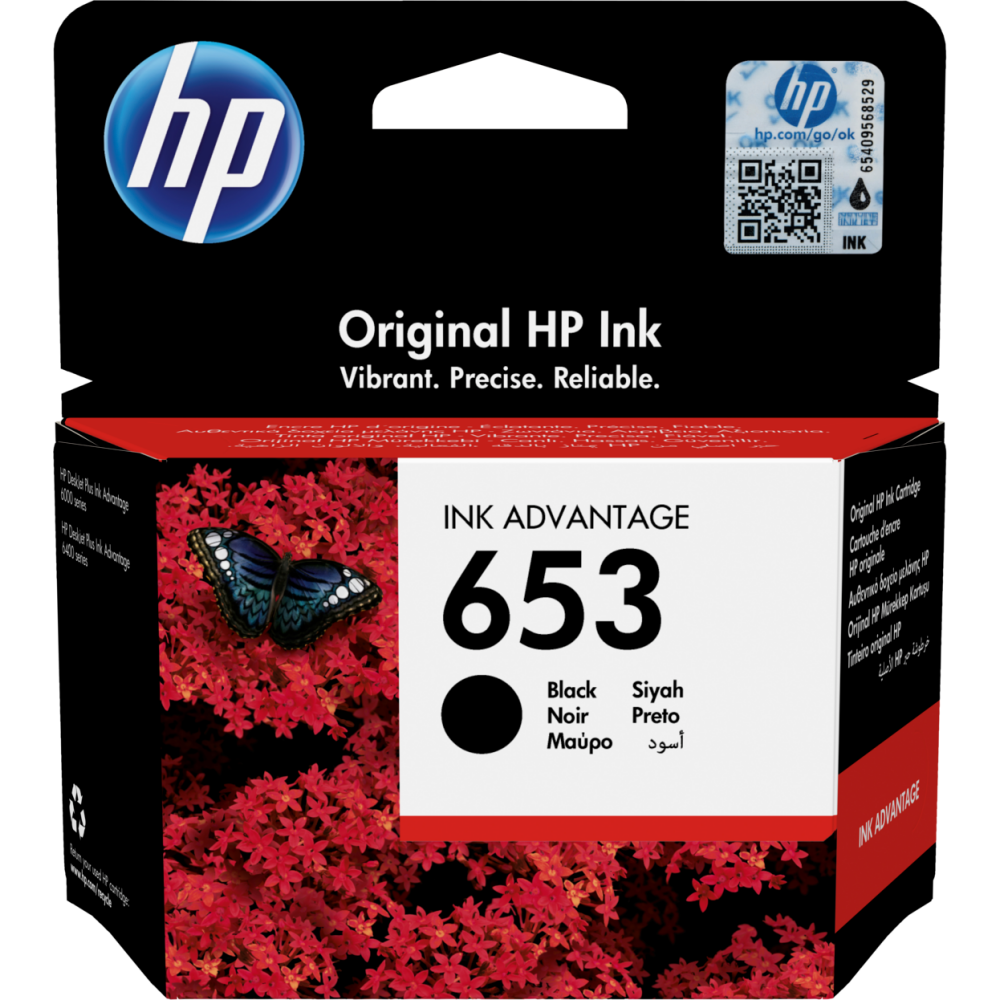 cartouche HP 3YM75AE (№653) Black