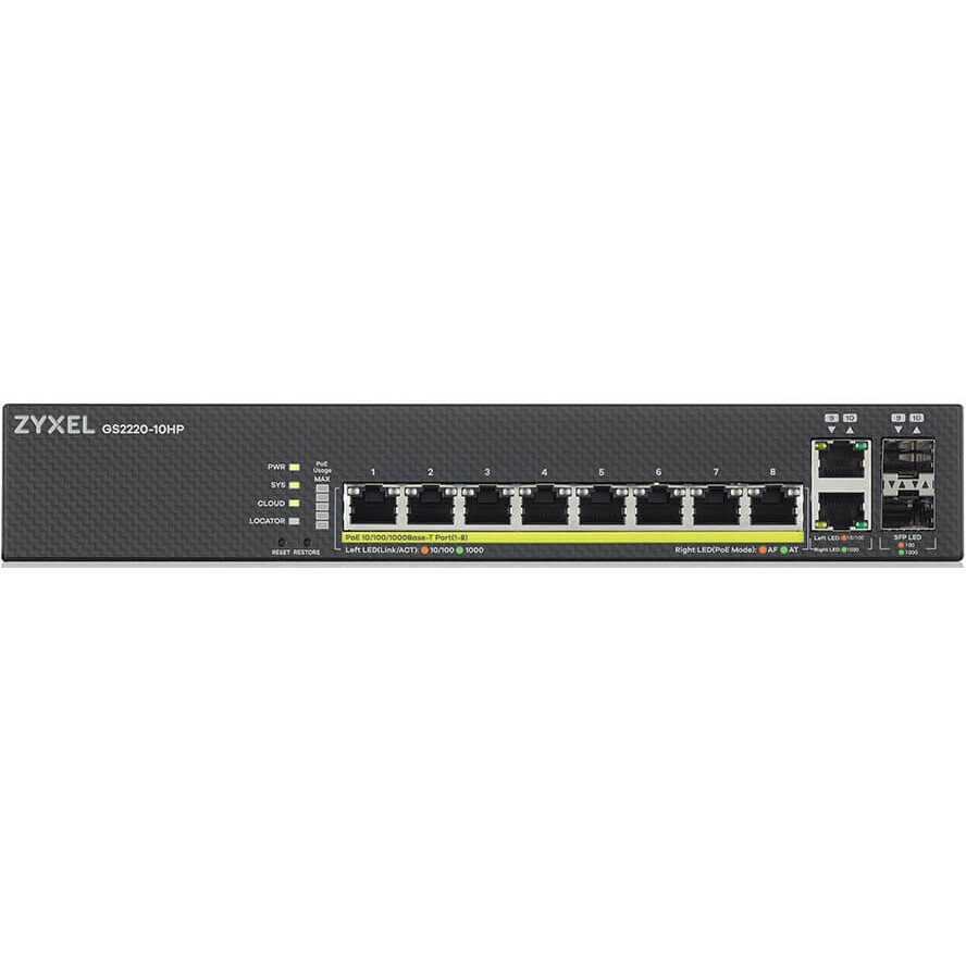 Commutateur (switch) Zyxel GS2220-10HP - GS2220-10HP-EU0101F - photo 2