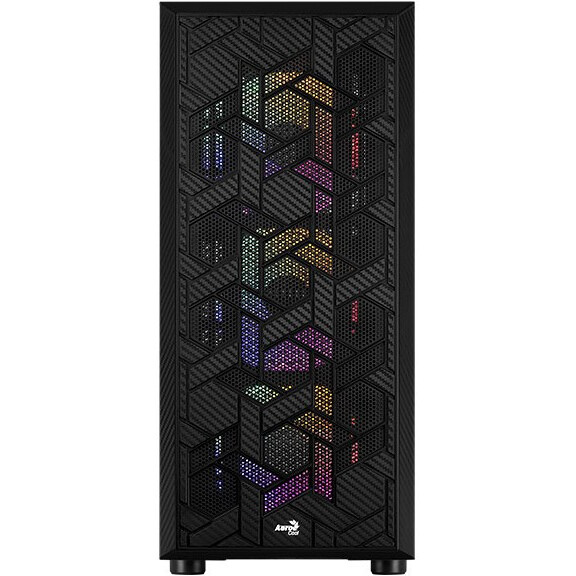 Boîtier AeroCool Hive FRGB Black - Hive-G-BK-v2/ACCM-PV27043.11 - photo 7