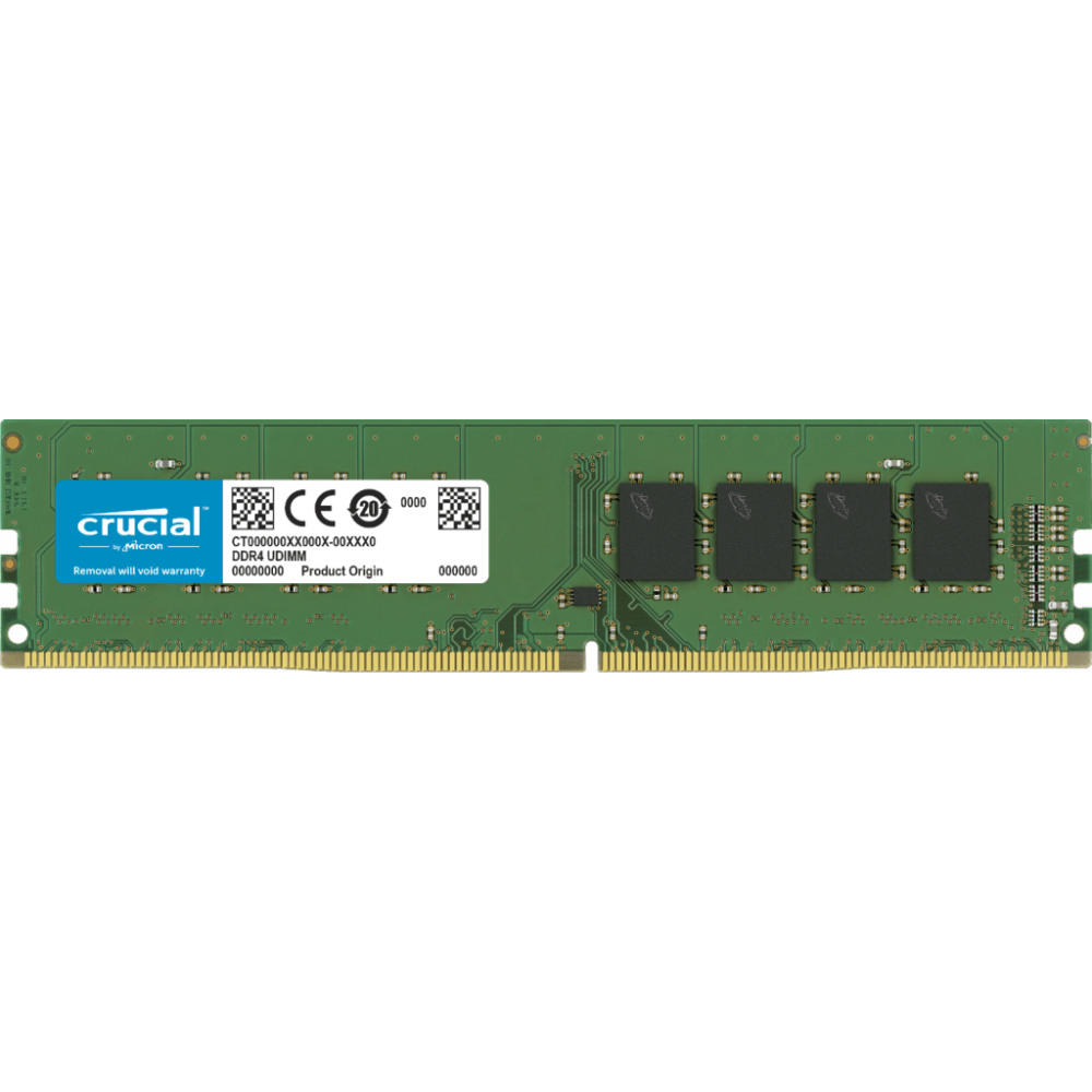 Mémoire vive 8GB DDR4 3200MHz Crucial (CT8G4DFRA32A)