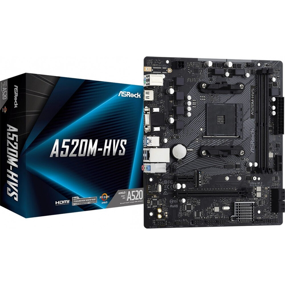 Carte mère ASRock A520M-HVS - photo 4