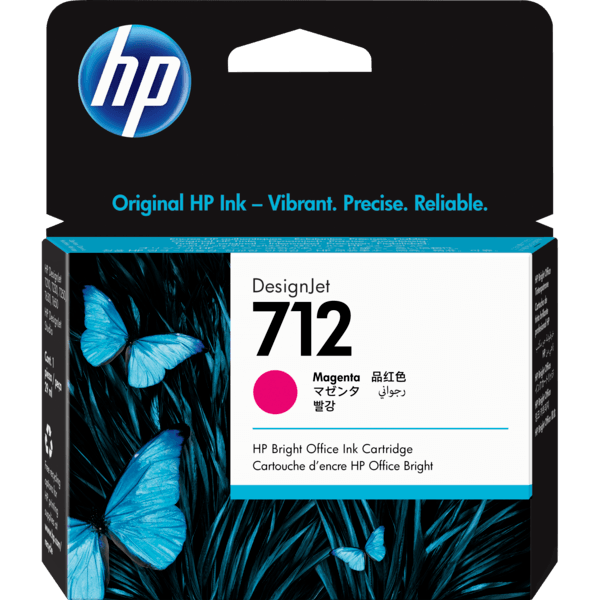 cartouche HP 3ED68A (№712) Magenta