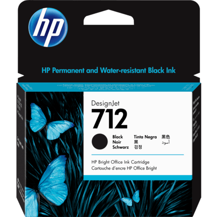cartouche HP 3ED71A (№712) Black