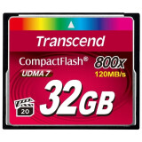 Carte mémoire 32Gb Compact Flash Transcend 800x (TS32GCF800)