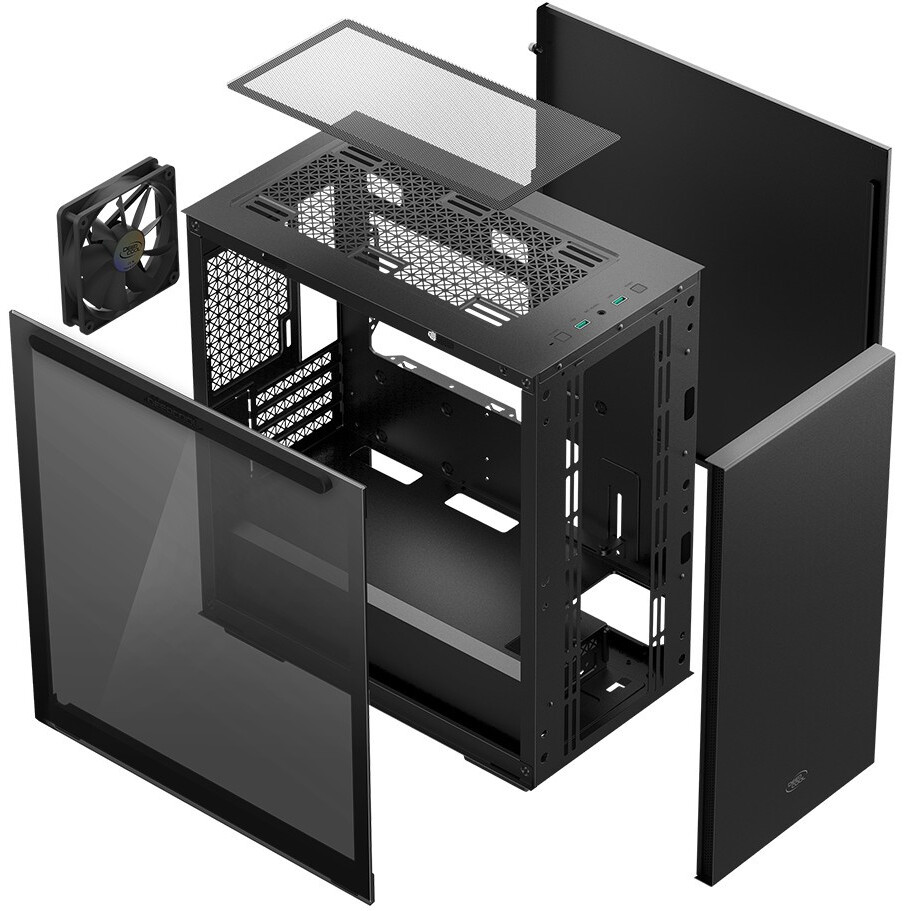 Boîtier DeepCool MACUBE 110 Black - R-MACUBE110-BKNGM1N-G-1 - photo 12